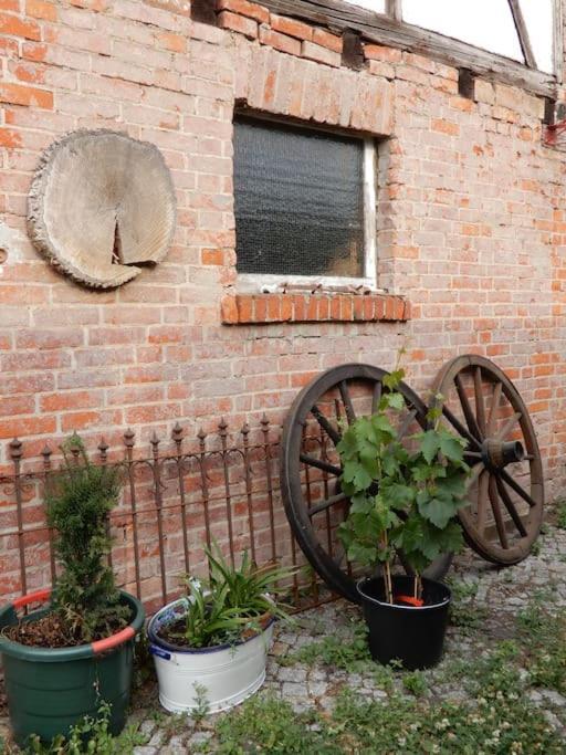 Ferienwohnung Laendliches Wohnen Zwischen Erfurt Und Gotha Exterior foto